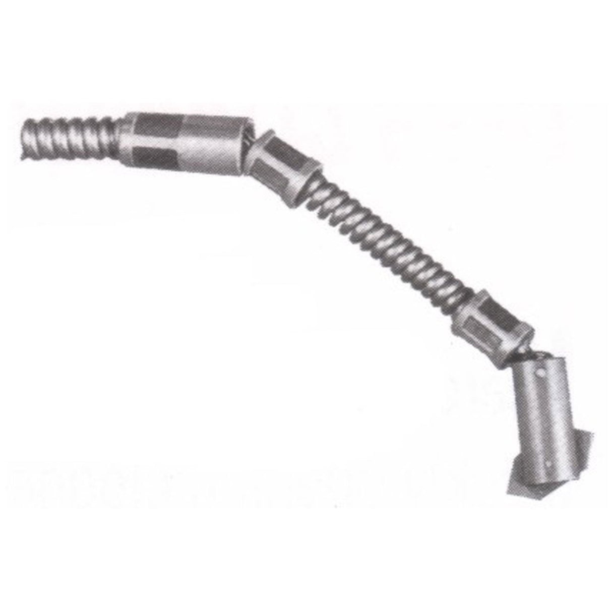 General Wire 25HE1-DDH 1/4" x 25' Electric Machine Replacement Cable with Double Down Head