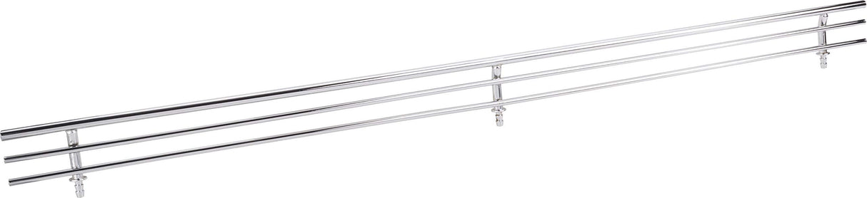 Hardware Resources SF17-PC 17" Wide Polished Chrome Wire Shoe Fence for Shelving
