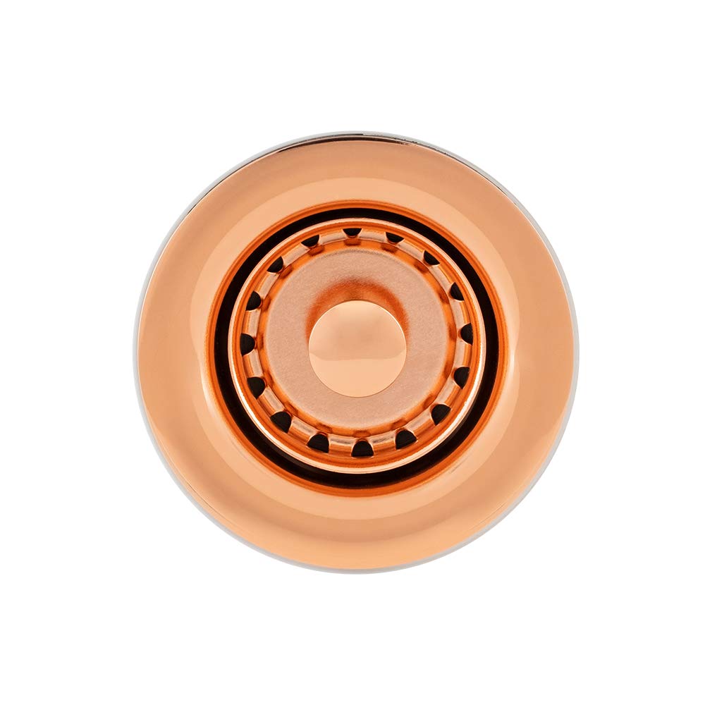 Premier Copper Products D-133PC 2-Inch Bar Basket Strainer Drain, Brushed Nickel