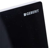 Geberit G115770DW5 Sigma 01 Dual Flush 1.6 / .8 GPF Actuator Plate Jet Black