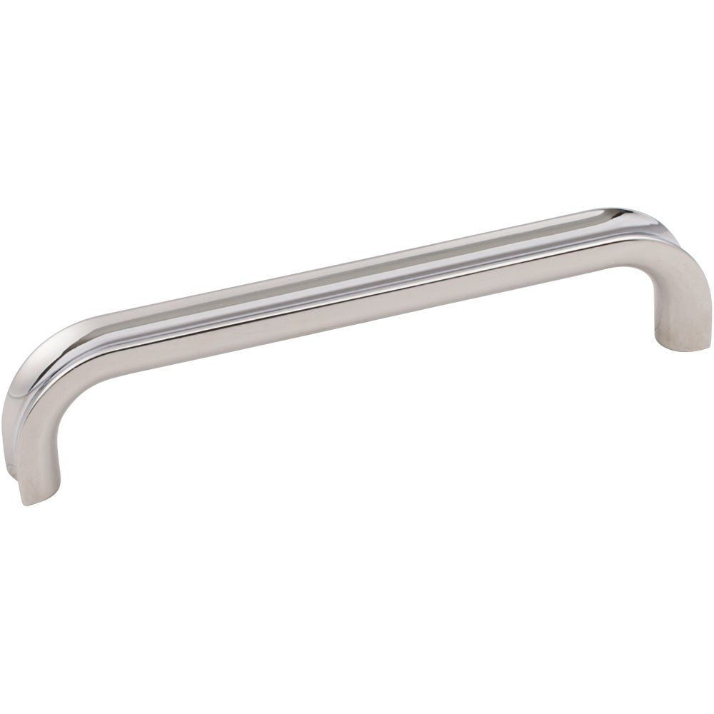 Jeffrey Alexander 667-128NI 128 mm Center-to-Center Polished Nickel Rae Cabinet Pull