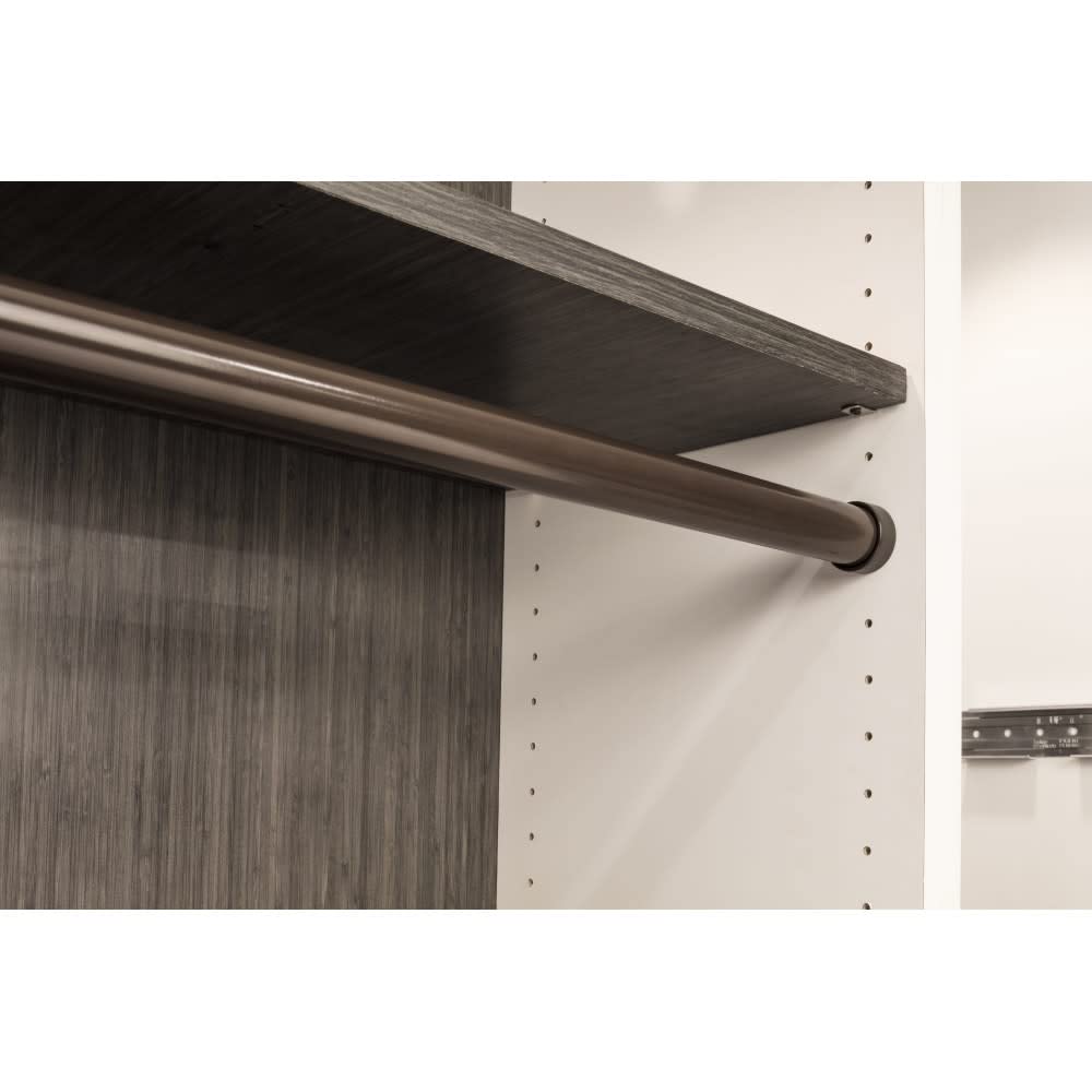 Hardware Resources 151696CH-24 4 Boxes of 6 Chrome 1-5/16" Diameter Round Steel Closet Rod