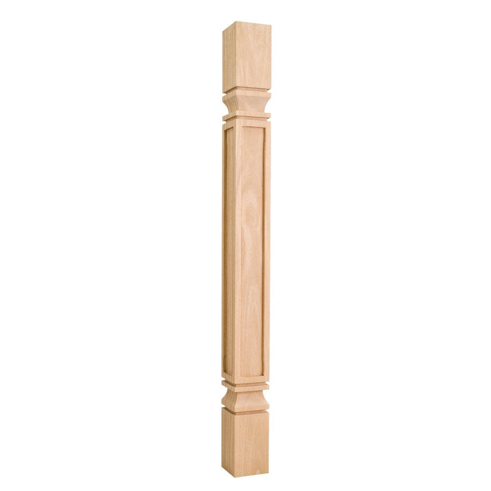 Hardware Resources PS-9-3CH 3" W x 3" D x 35-1/2" H Cherry Square Mission Post