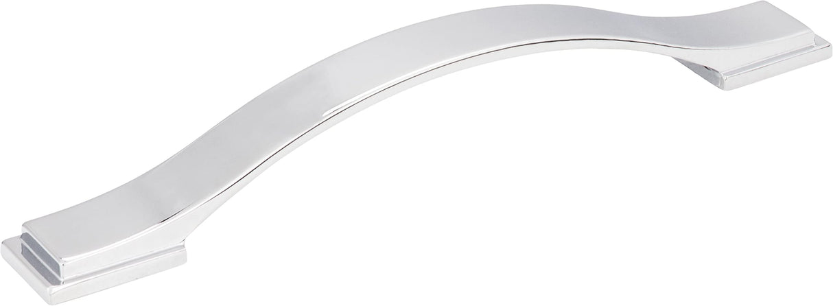 Jeffrey Alexander 80152-160BNBDL 160 mm Center-to-Center Brushed Pewter Strap Mirada Cabinet Pull