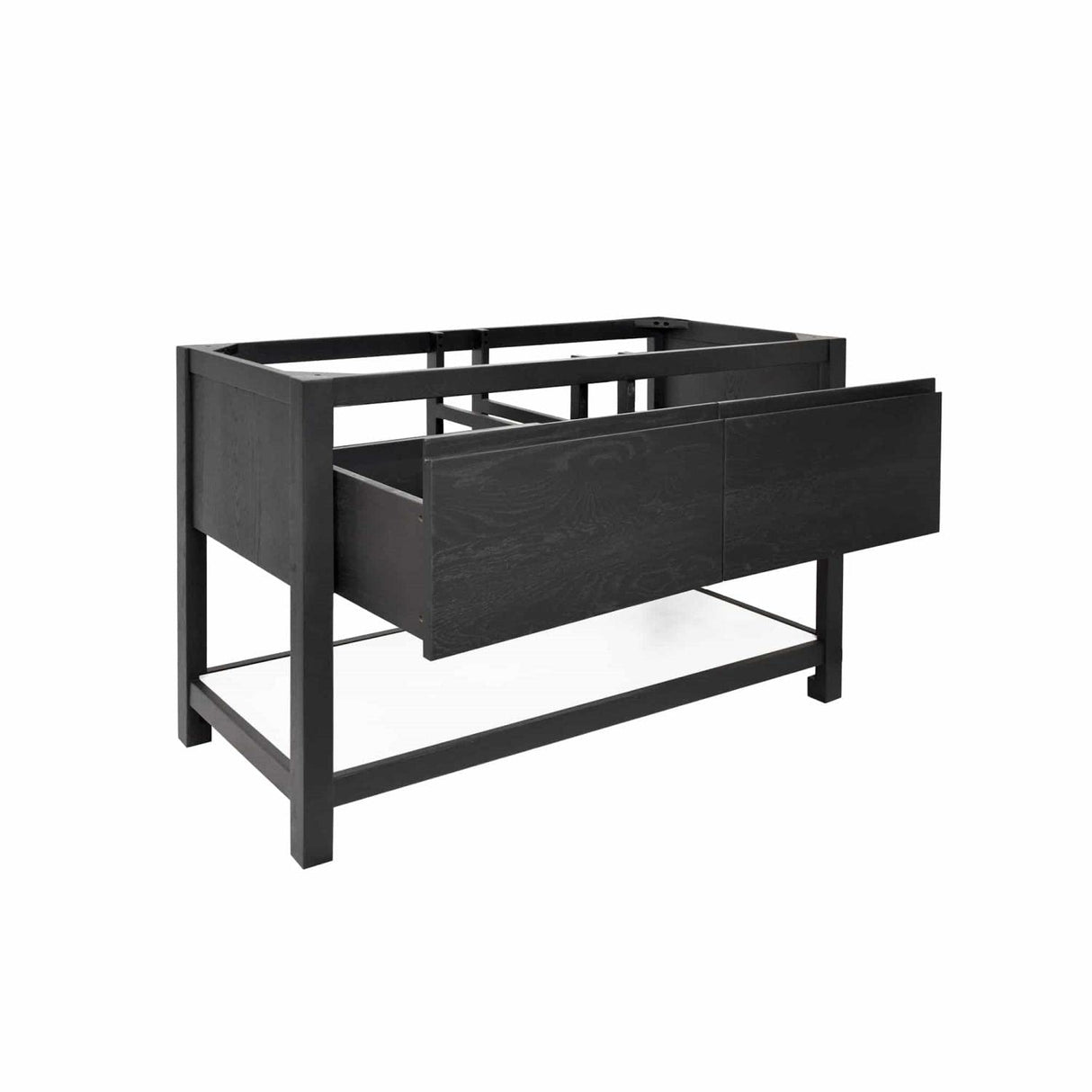 Native Trails 48" Solace Vanity in Midnight Oak with a Pearl Shelf