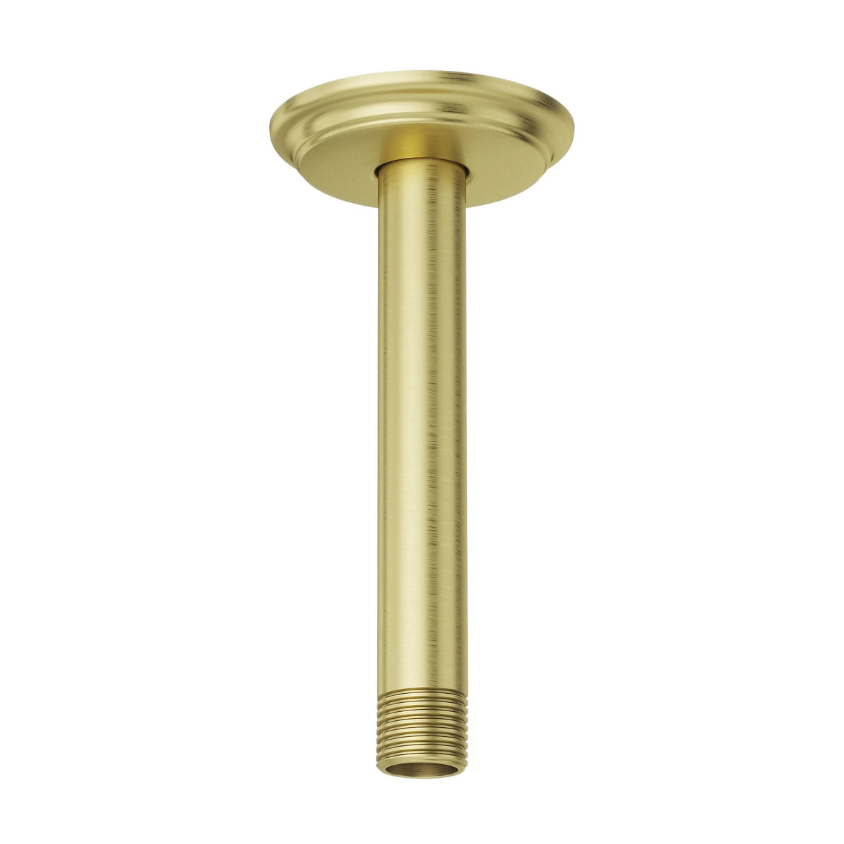 Pfister Brushed Gold 6" Ceiling Mount Shower Arm & Flange 015-06CBG