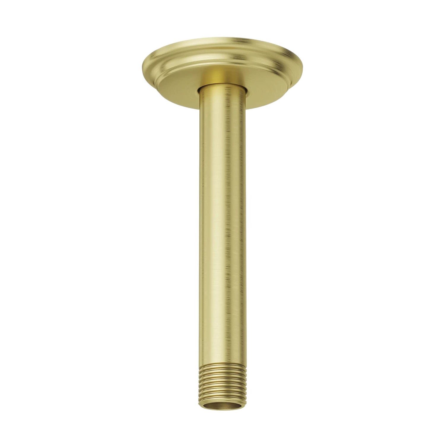Pfister Brushed Gold 6" Ceiling Mount Shower Arm & Flange 015-06CBG