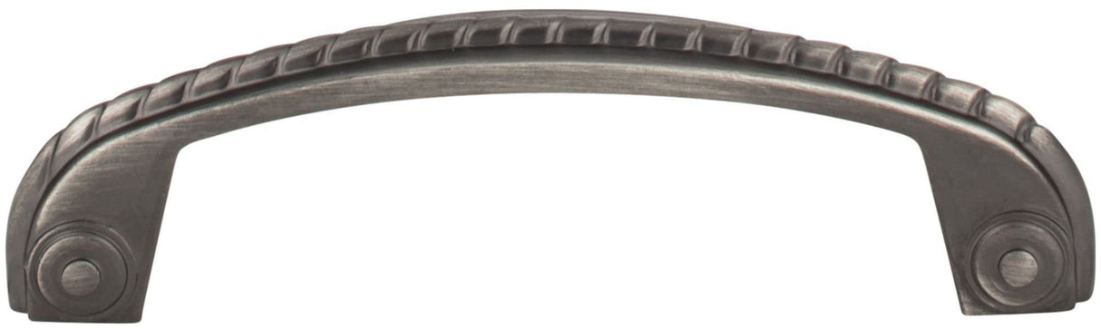 Jeffrey Alexander Z261-96-BNB 96 mm Center-to-Center Brushed Black Nickel Rope Rhodes Cabinet Pull