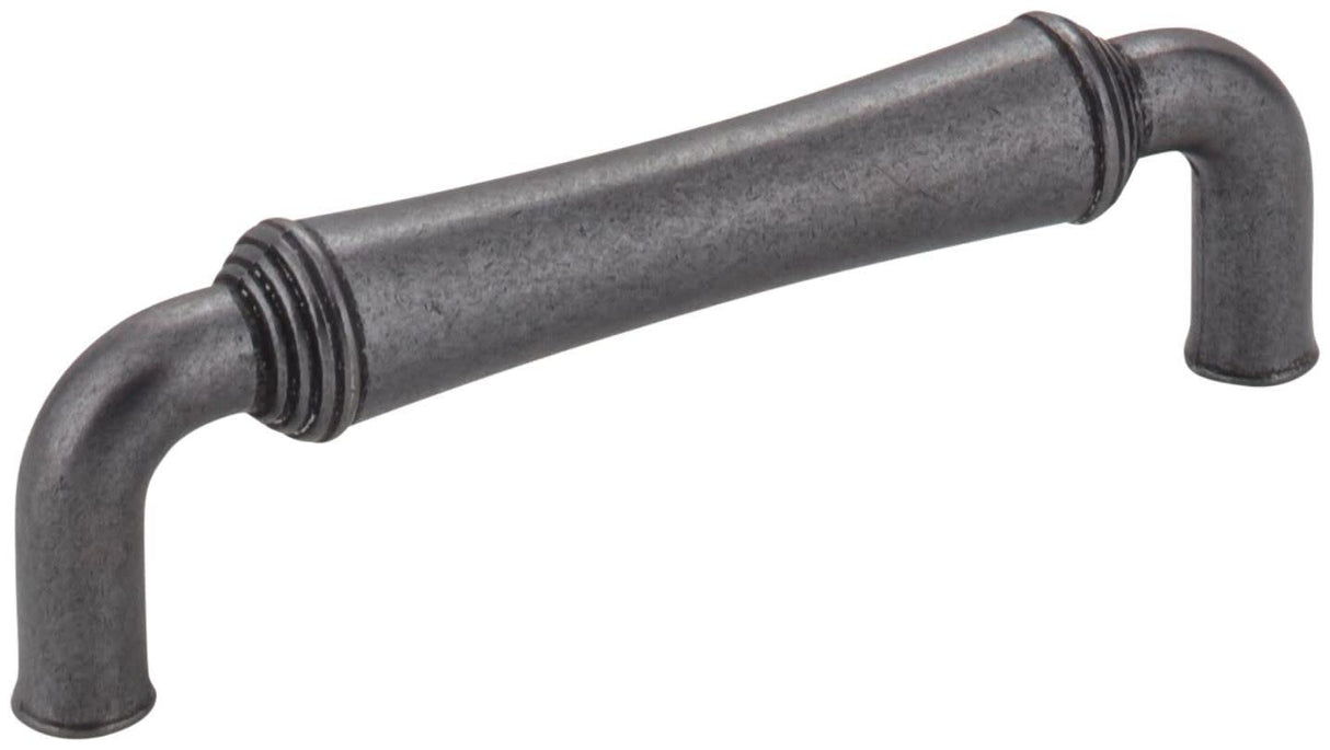 Jeffrey Alexander 537DACM 96 mm Center-to-Center Gun Metal Barrel Bremen 2 Cabinet Pull