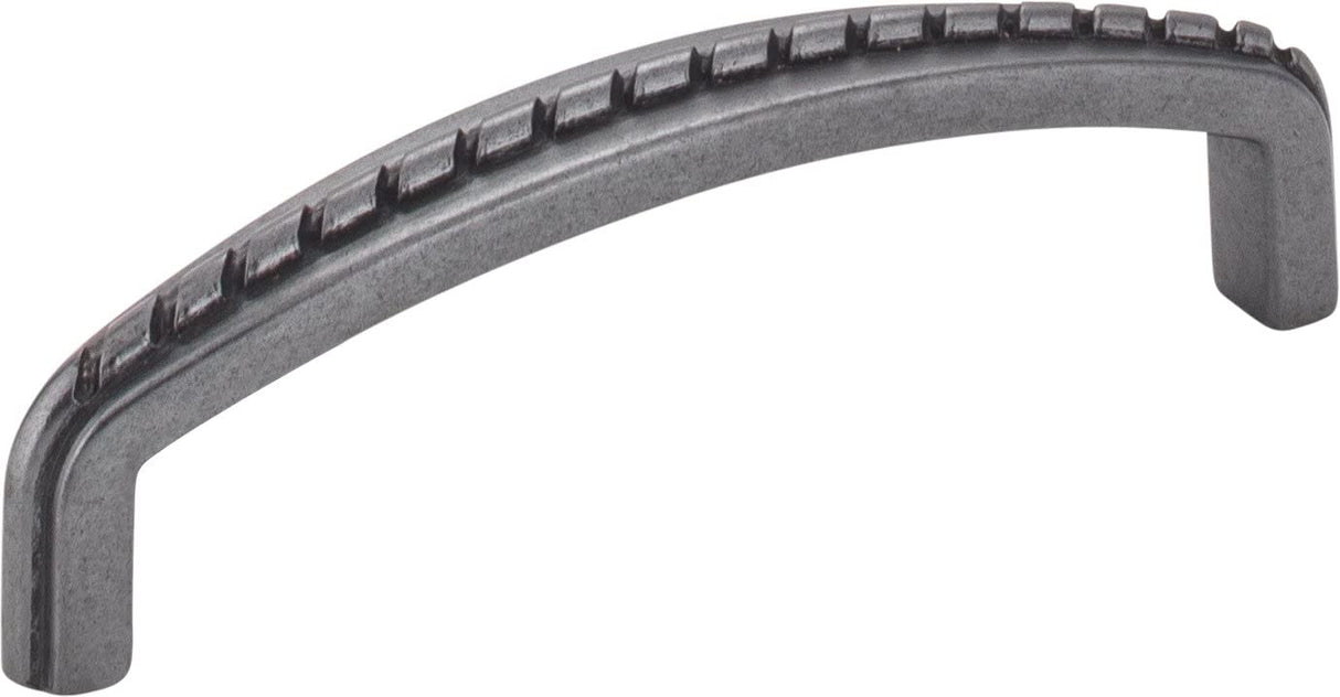 Elements Z118-96DACM 96 mm Center-to-Center Gun Metal Rope Detailed Cypress Cabinet Pull