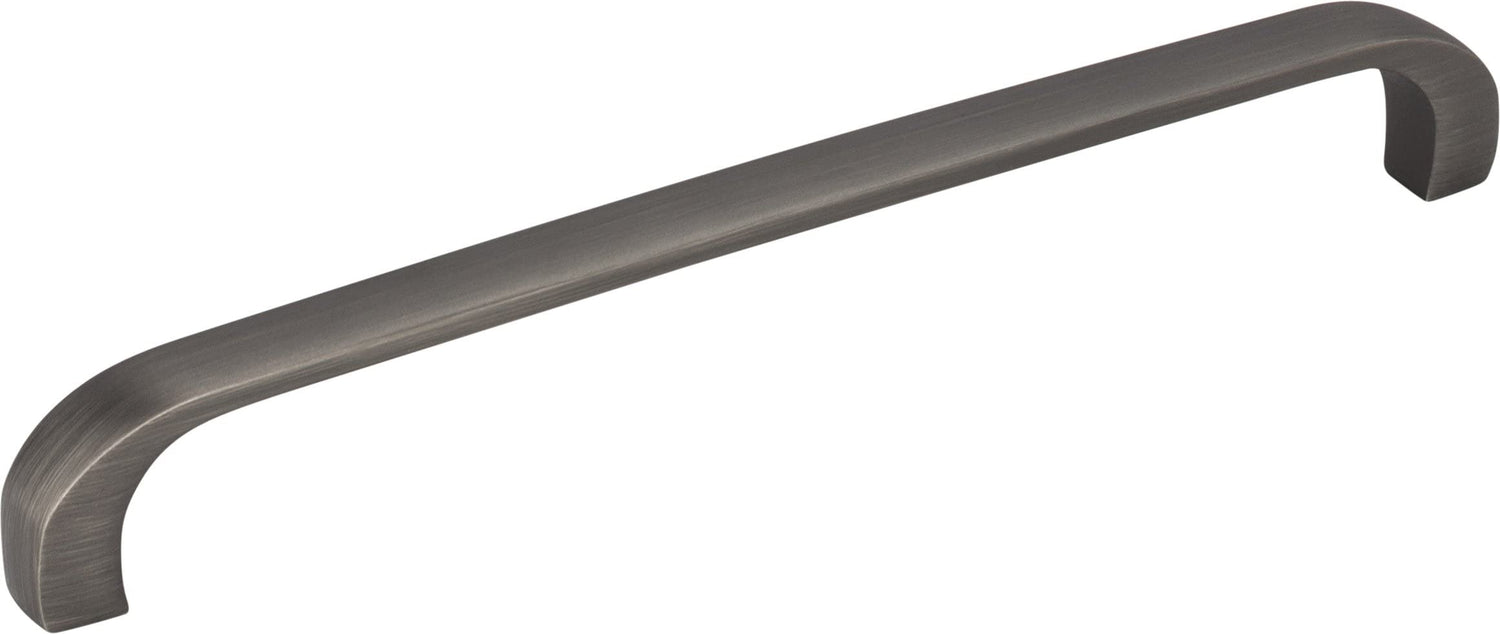 Elements 984-160BNBDL 160 mm Center-to-Center Brushed Pewter Square Slade Cabinet Pull