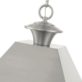 Wentworth 3 Light Outdoor Pendant in Natural Brass (27220-08)