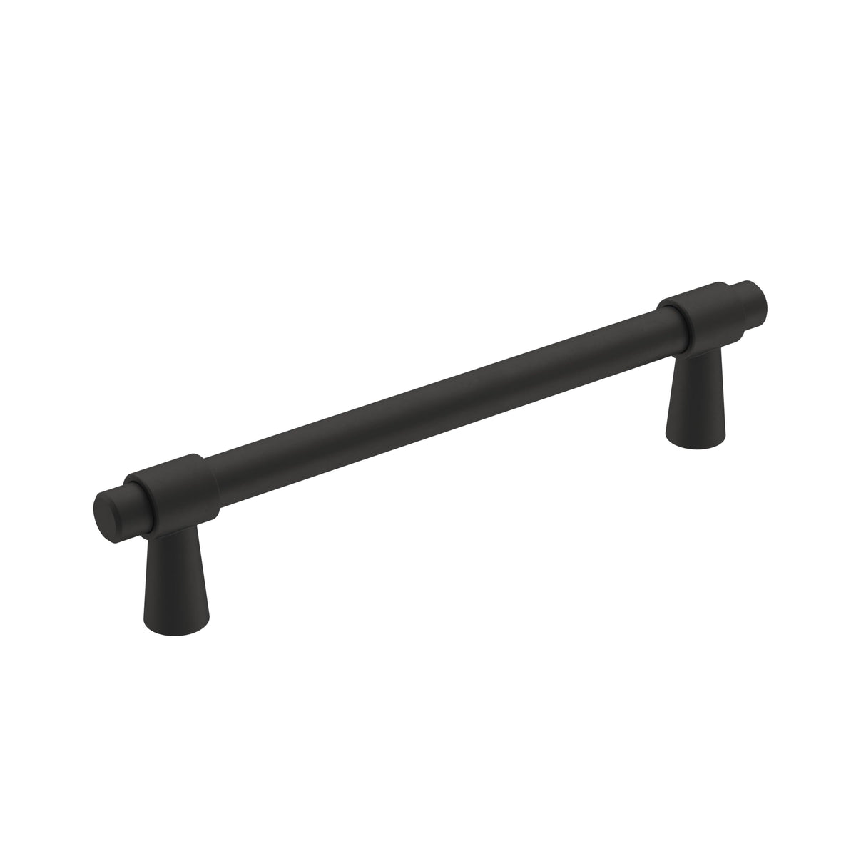 Amerock Cabinet Pull Matte Black 5-1/16 inch (128 mm) Center-to-Center Destine 1 Pack Drawer Pull Cabinet Handle Cabinet Hardware