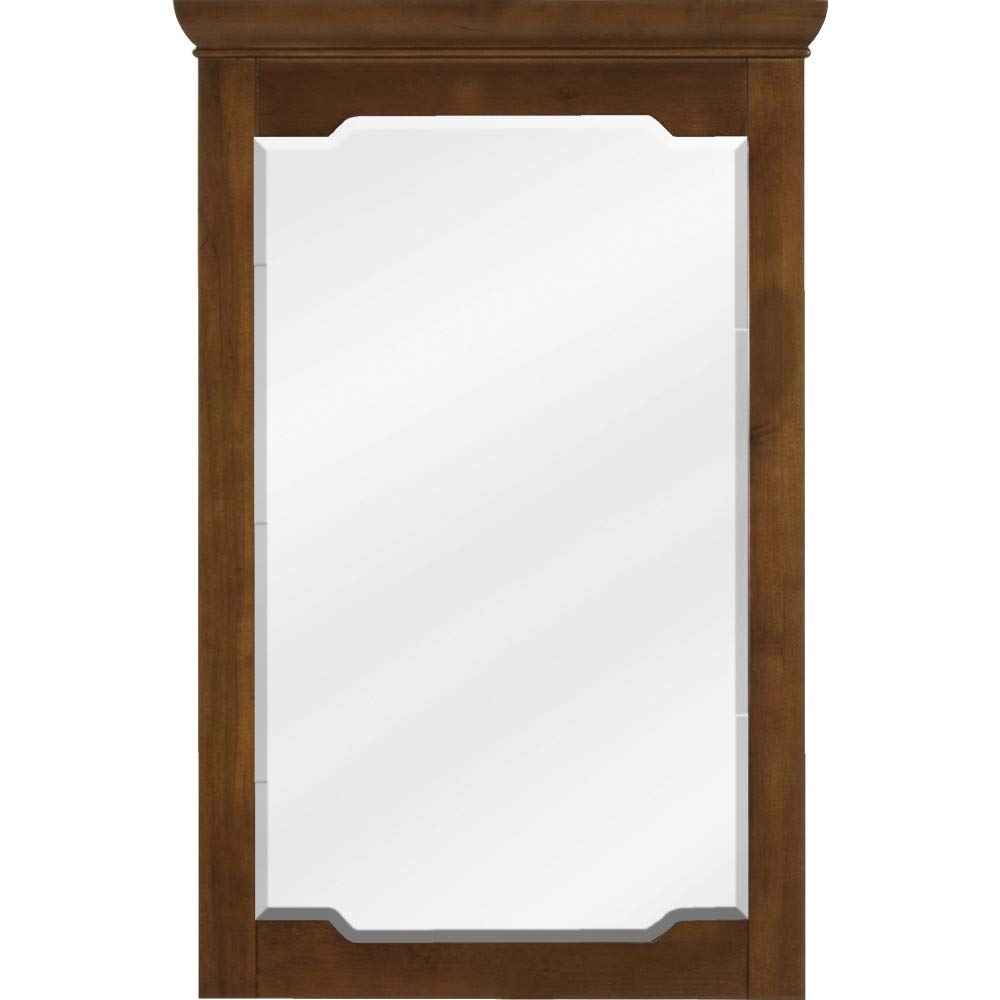 Jeffrey Alexander MIR2CHA-28-CH 28" W x 1-1/2" D x 34" H Chocolate Chatham mirror