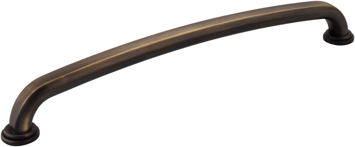 Jeffrey Alexander 527-12ABSB 12" Center-to-Center Antique Brushed Satin Brass Bremen 1 Appliance Handle