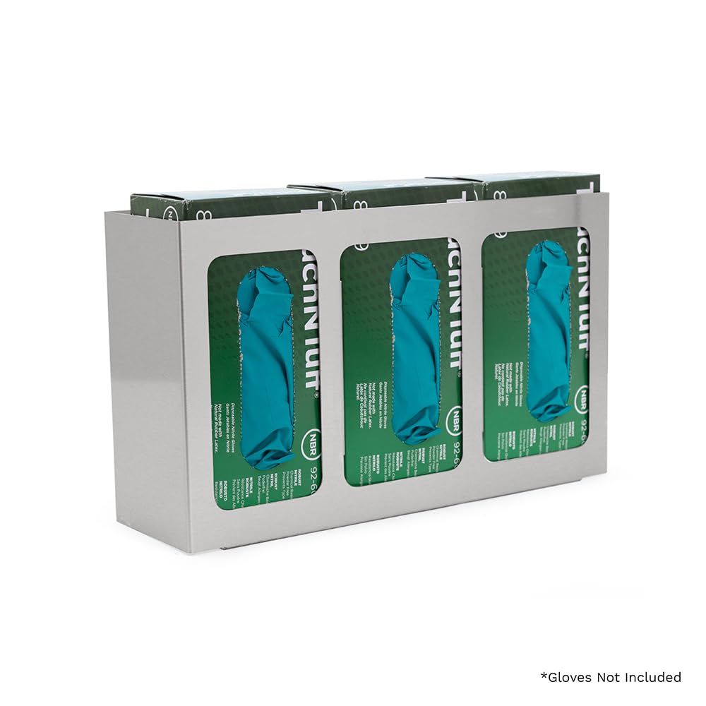 John Boos DS-1 Wall-Mount Glove Dispenser Units (Stainless Steel)