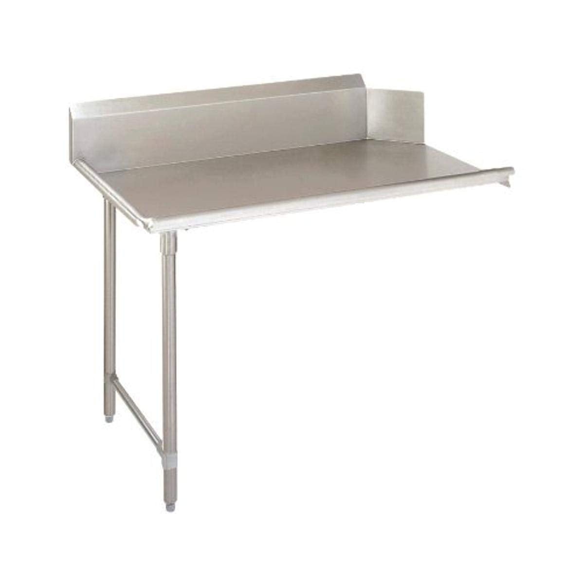 John Boos JDTC-20-48L Stainless Steel Straight Pro-Bowl Clean Dishtable, 48" Length x 30" Width, Left Hand Side