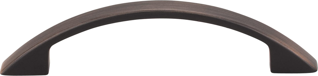 Elements 8004-DBAC 96 mm Center-to-Center Brushed Oil Rubbed Bronze Arched Somerset Cabinet Pull