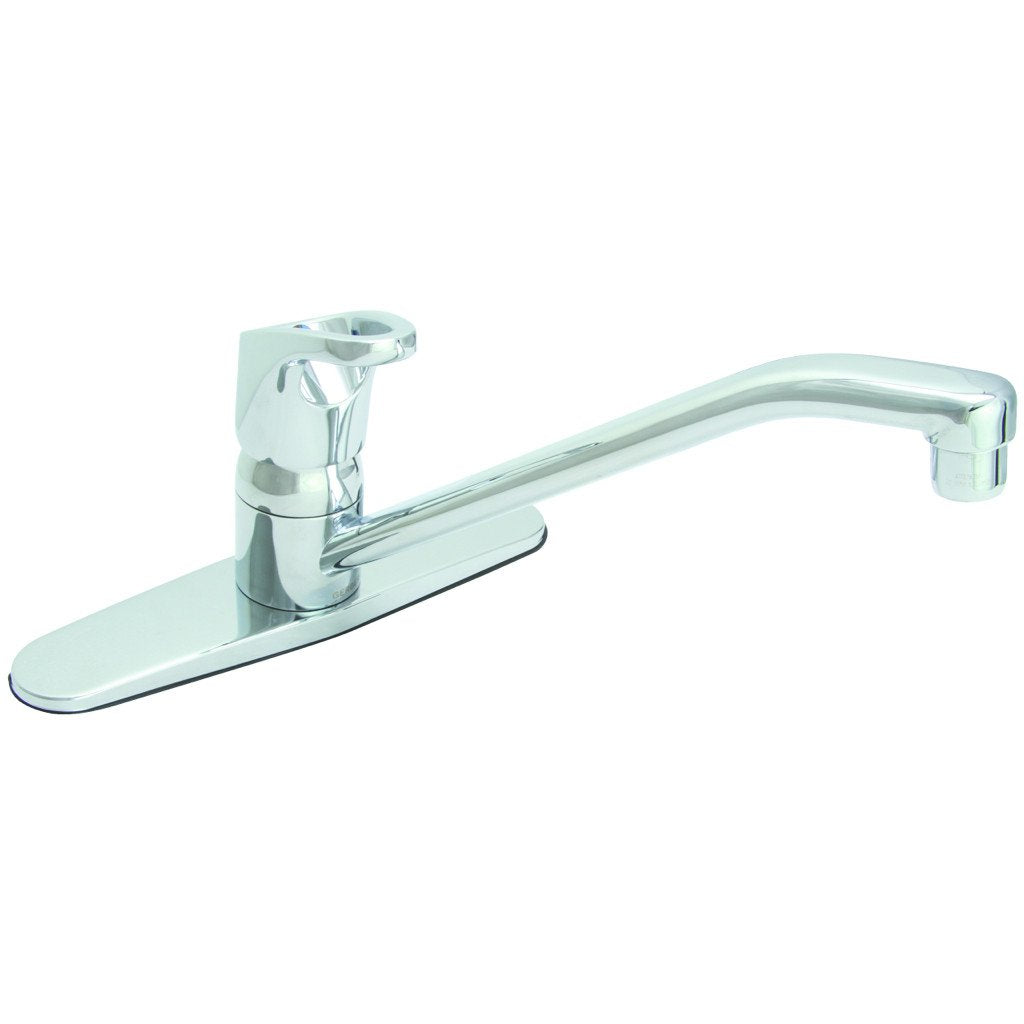 Gerber G0040100 Chrome Hardwater Single Handle Kitchen Faucet W/ Loop HANDLE...