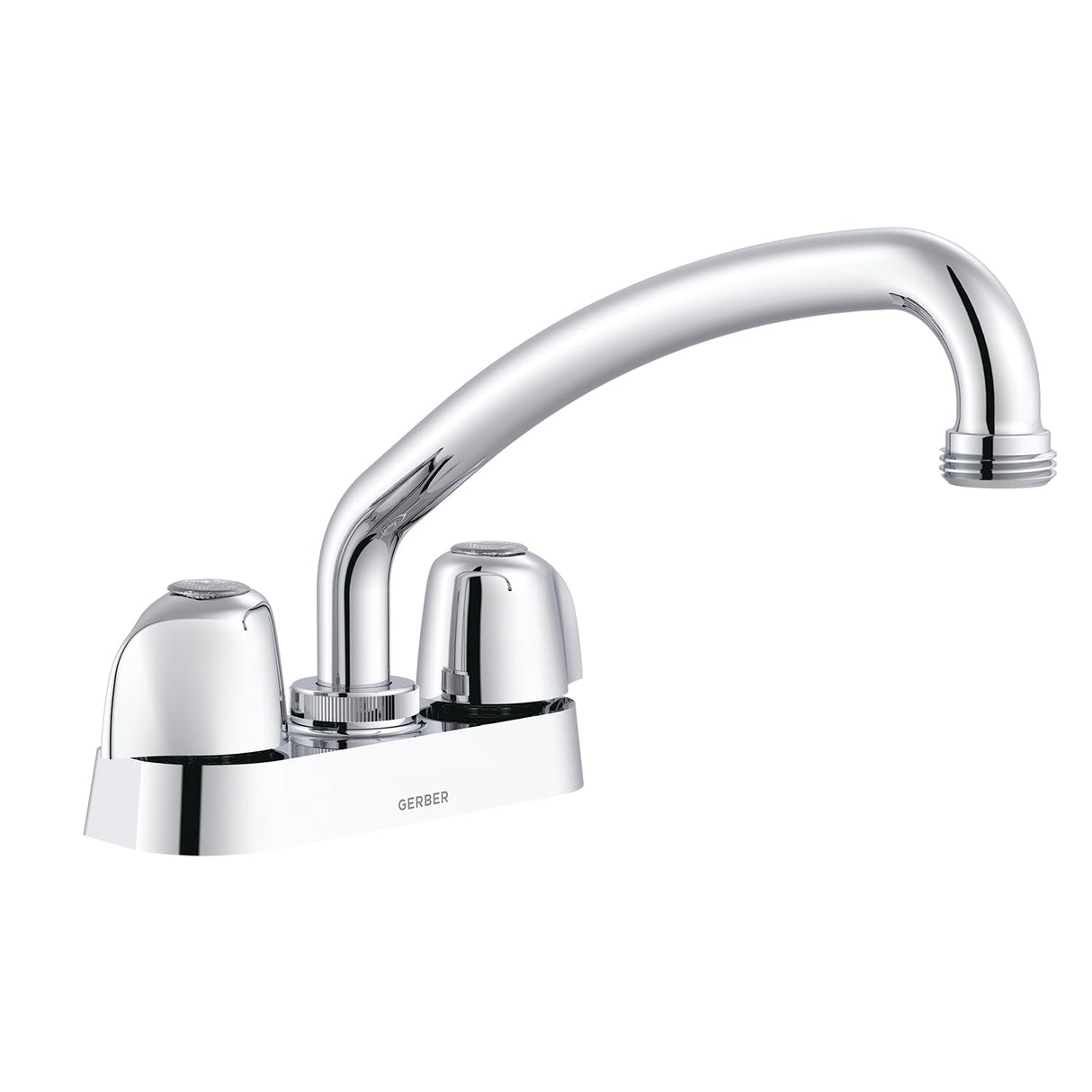 Gerber G0049234 Rough Brass Classics Laundry Faucet With 8" Spout Hose CONNE...