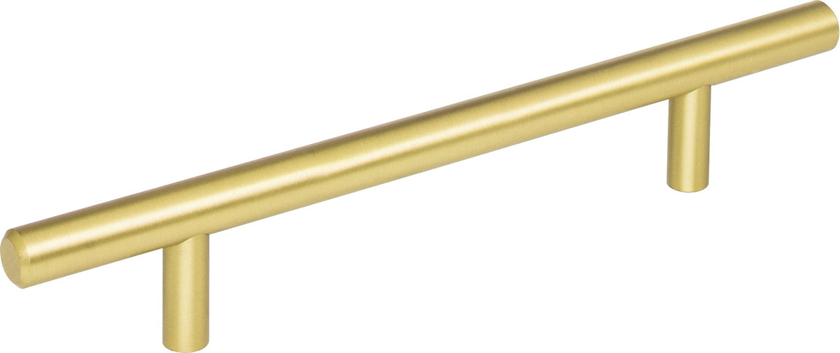 Elements 206BG 128 mm Center-to-Center Brushed Gold Naples Cabinet Bar Pull