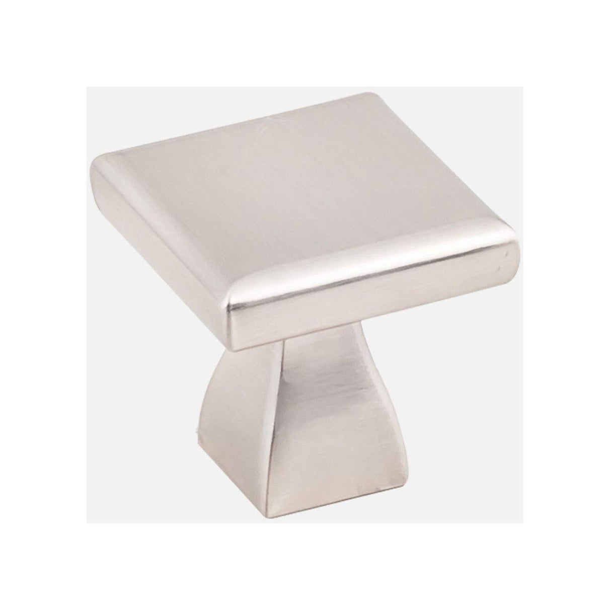 KasaWare K313SN-10 1" Diameter Flared Foot Square Knob, 10-pack