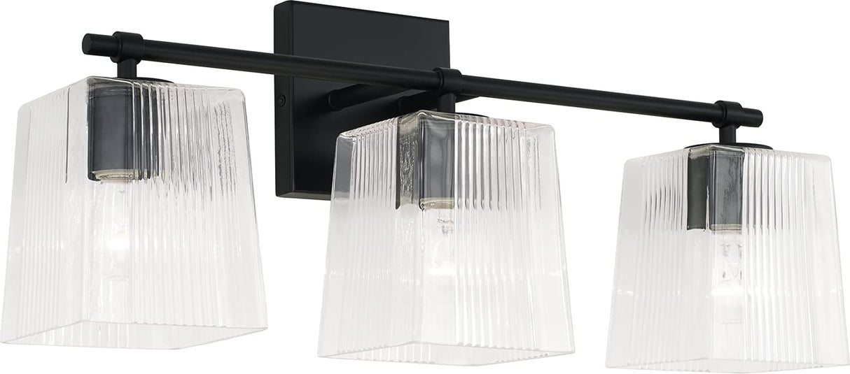 Capital Lighting 141731MB-508 Lexi 3 Light Vanity Matte Black