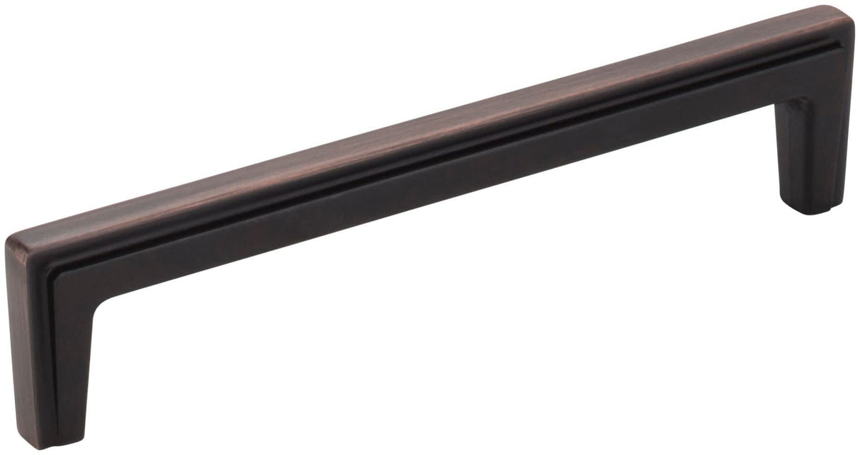 Jeffrey Alexander 259-128DBAC 128 mm Center-to-Center Brushed Oil Rubbed Bronze Lexa Cabinet Pull