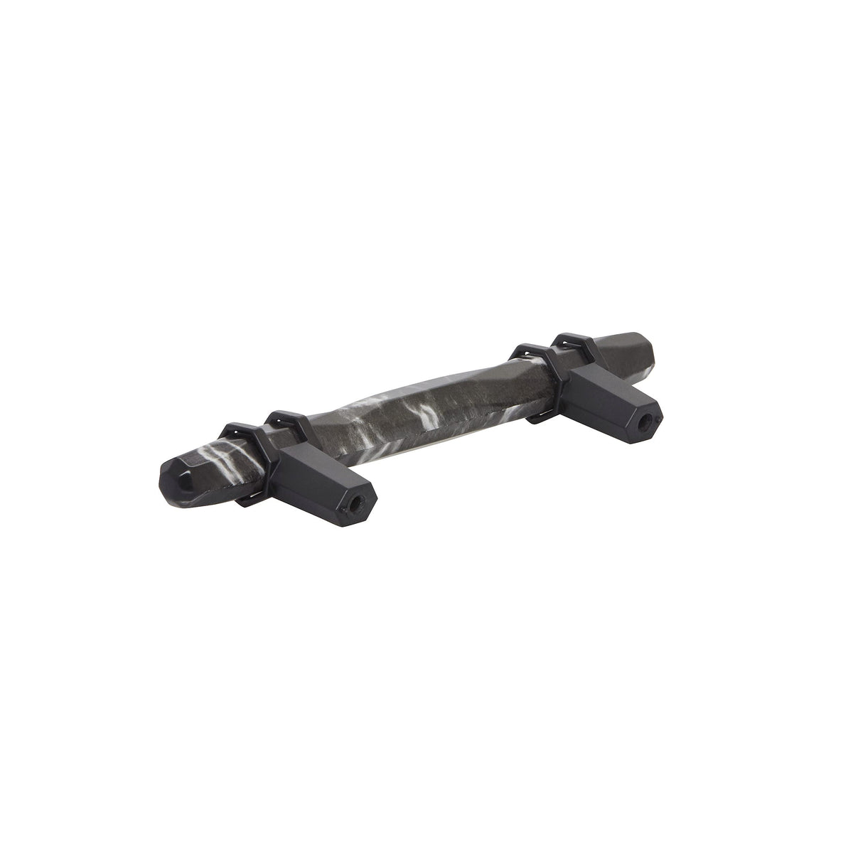 Amerock Cabinet Pull Marble Black/Black Bronze 3-3/4 inch (96 mm) Center-to-Center Carrione 1 Pack Drawer Pull Drawer Handle Cabinet Hardware