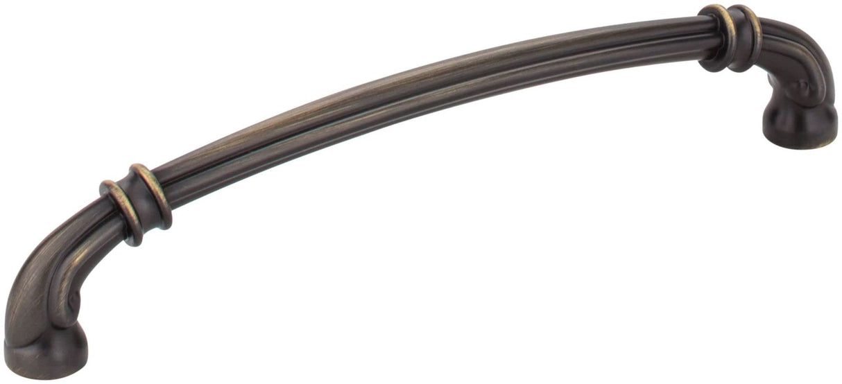 Jeffrey Alexander 317-160ABSB 160 mm Center-to-Center Antique Brushed Satin Brass Lafayette Cabinet Pull