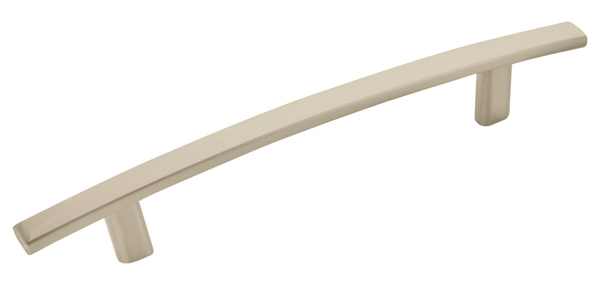 Amerock Cabinet Pull Satin Nickel 5-1/16 inch (128 mm) Center to Center Cyprus 1 Pack Drawer Pull Drawer Handle Cabinet Hardware