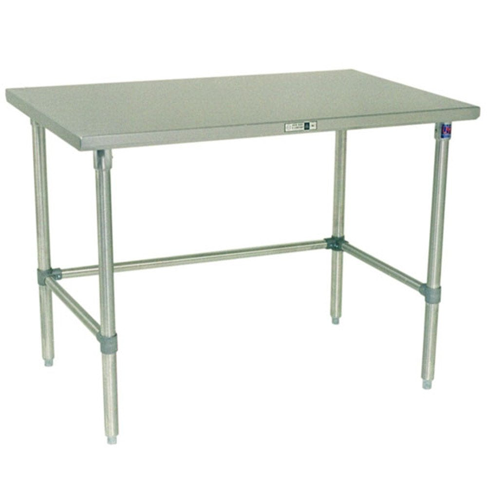 John Boos ST6-2484SBK Work Table - 84" 84"W x 24"D stainless steel