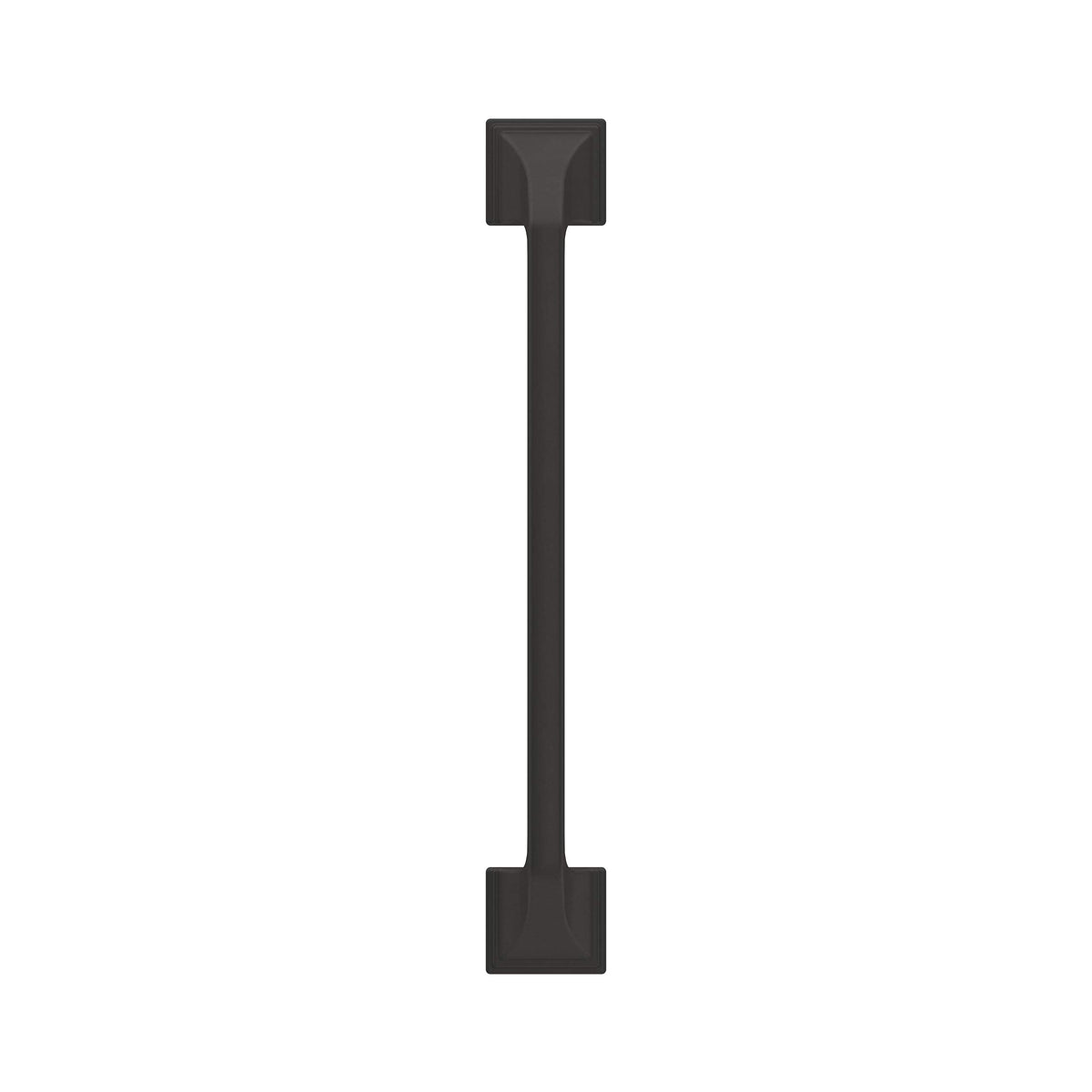 Amerock Cabinet Pull Matte Black 6-5/16 inch (160 mm) Center-to-Center Exceed 1 Pack Drawer Pull Cabinet Handle Cabinet Hardware