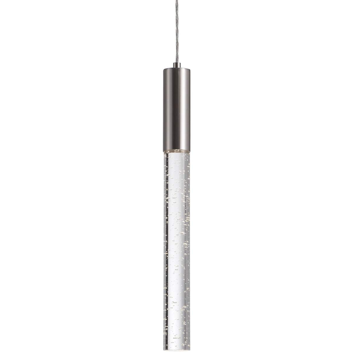 Kuzco PD7721-BN PENDULA 21" PD Brushed Nickel 120V ELV LED 3000K 90CRI 6W