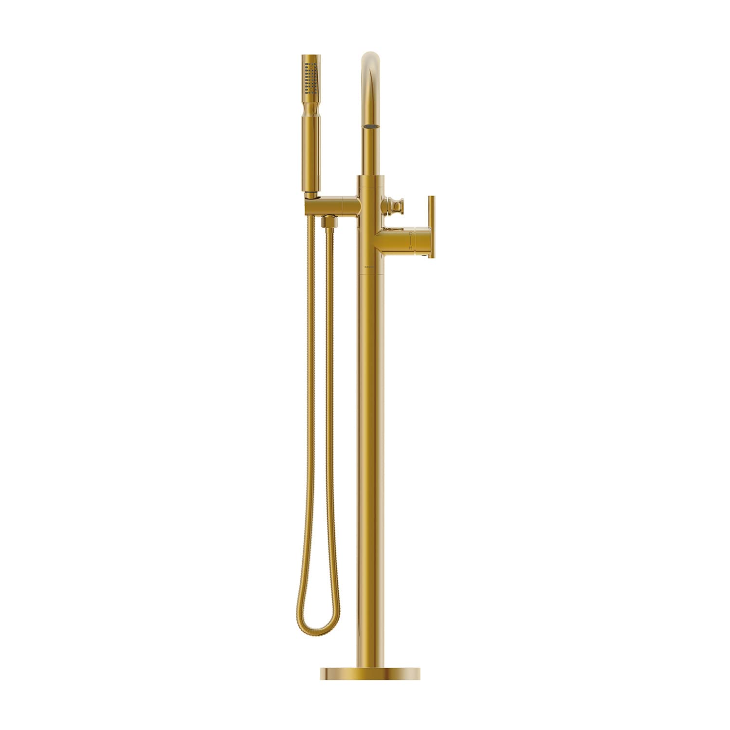 Gerber D300558BBT Brushed Bronze Contemporary Floor Mount Tub Filler Trim Kit With HA...