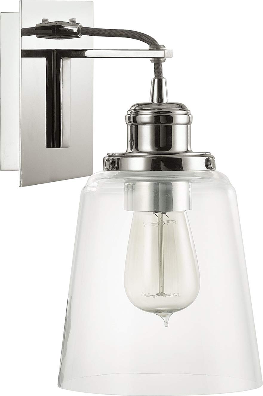 Capital Lighting 3711PN-135 Fallon 1 Light Sconce Polished Nickel