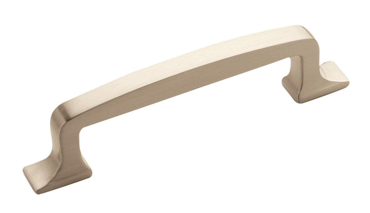 Amerock Cabinet Pull Satin Nickel 3-3/4 inch (96 mm) Center to Center Westerly 1 Pack Drawer Pull Drawer Handle Cabinet Hardware