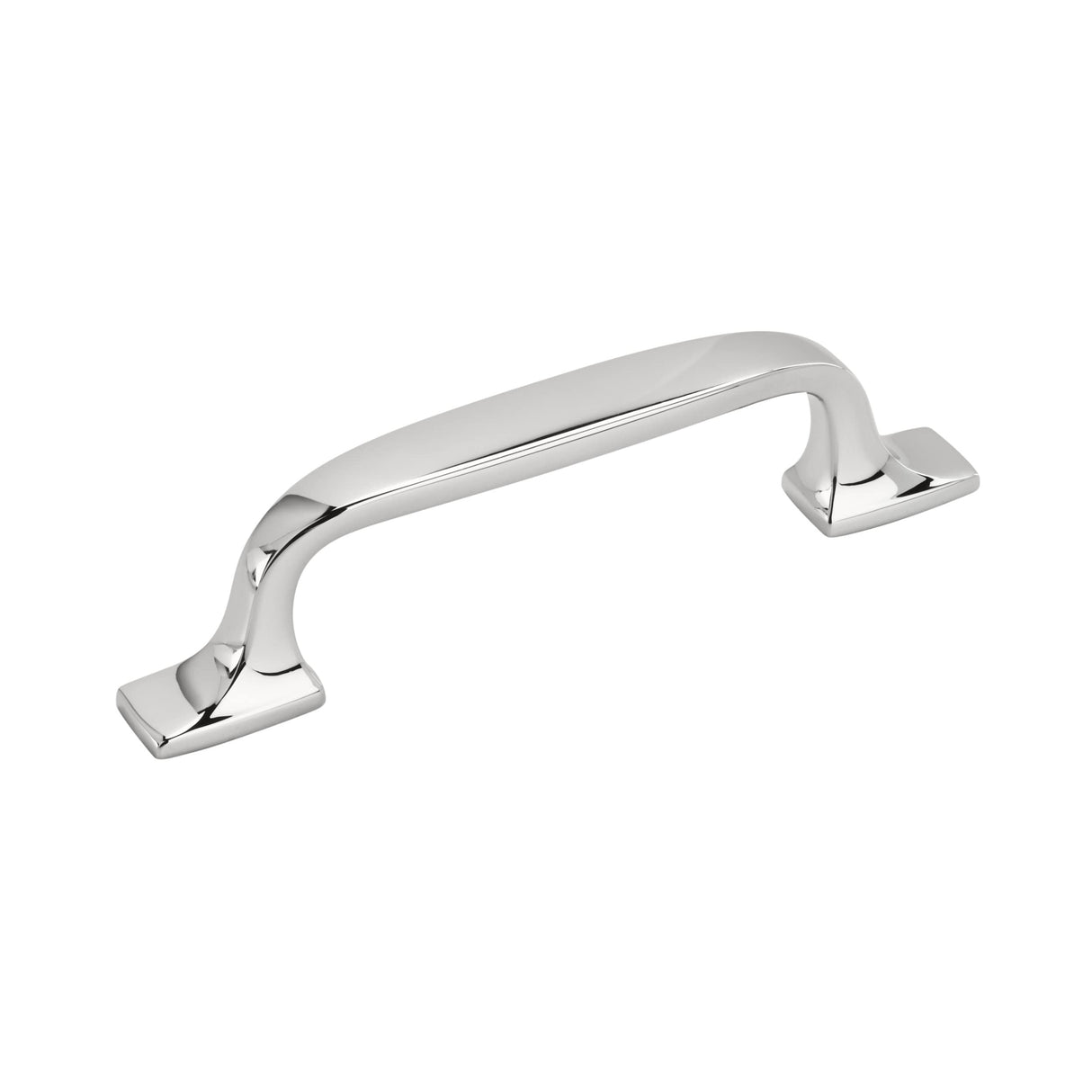 Amerock Cabinet Pull Polished Chrome 3 inch (76 mm) Center to Center Highland Ridge 1 Pack Drawer Pull Drawer Handle Cabinet Hardware