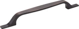 Elements 382-160DBAC 160 mm Center-to-Center Brushed Oil Rubbed Bronze Square Cosgrove Cabinet Pull