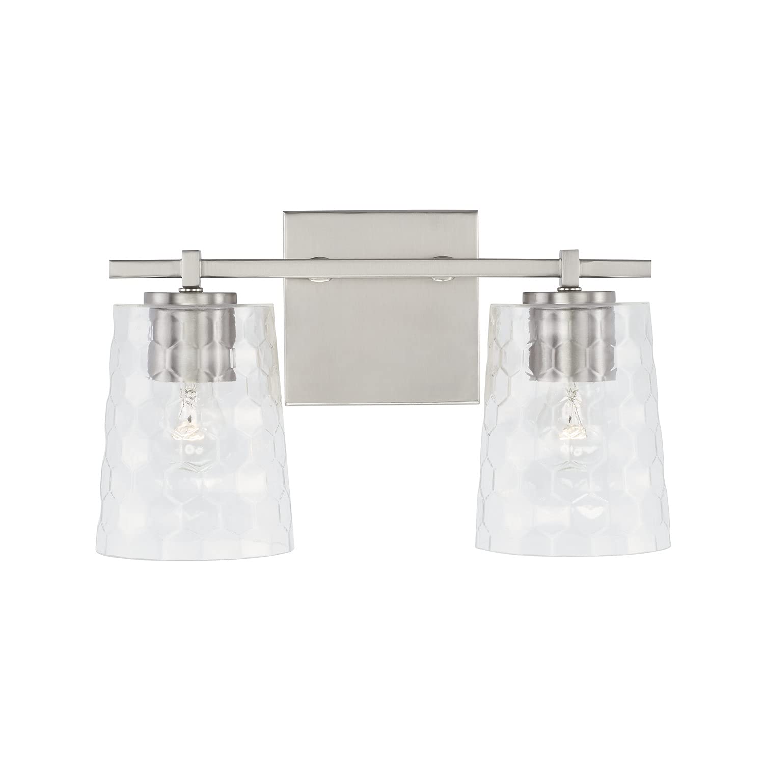 Capital Lighting 143521PN-517 Burke 2 Light Vanity Polished Nickel