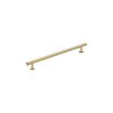 Amerock Cabinet Pull Golden Champagne 10-1/16 in (256 mm) Center-to-Center Drawer Pull Radius Kitchen and Bath Hardware Furniture Hardware