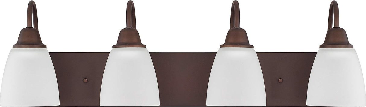 Capital Lighting 115141BZ-337 Trenton 4 Light Vanity Bronze
