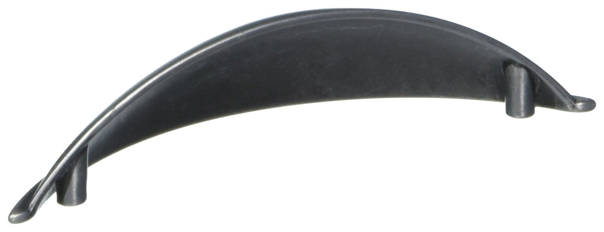 Jeffrey Alexander 8236SIM 96 mm Center-to-Center Distressed Antique Silver Bordeaux Cabinet Cup Pull