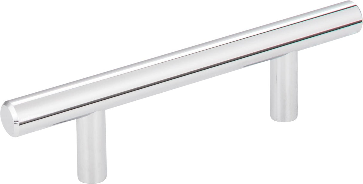 Elements 136BG 3" Center-to-Center Brushed Gold Naples Cabinet Bar Pull