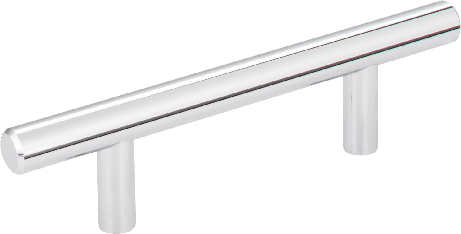 Elements 136PC 3" Center-to-Center Polished Chrome Naples Cabinet Bar Pull