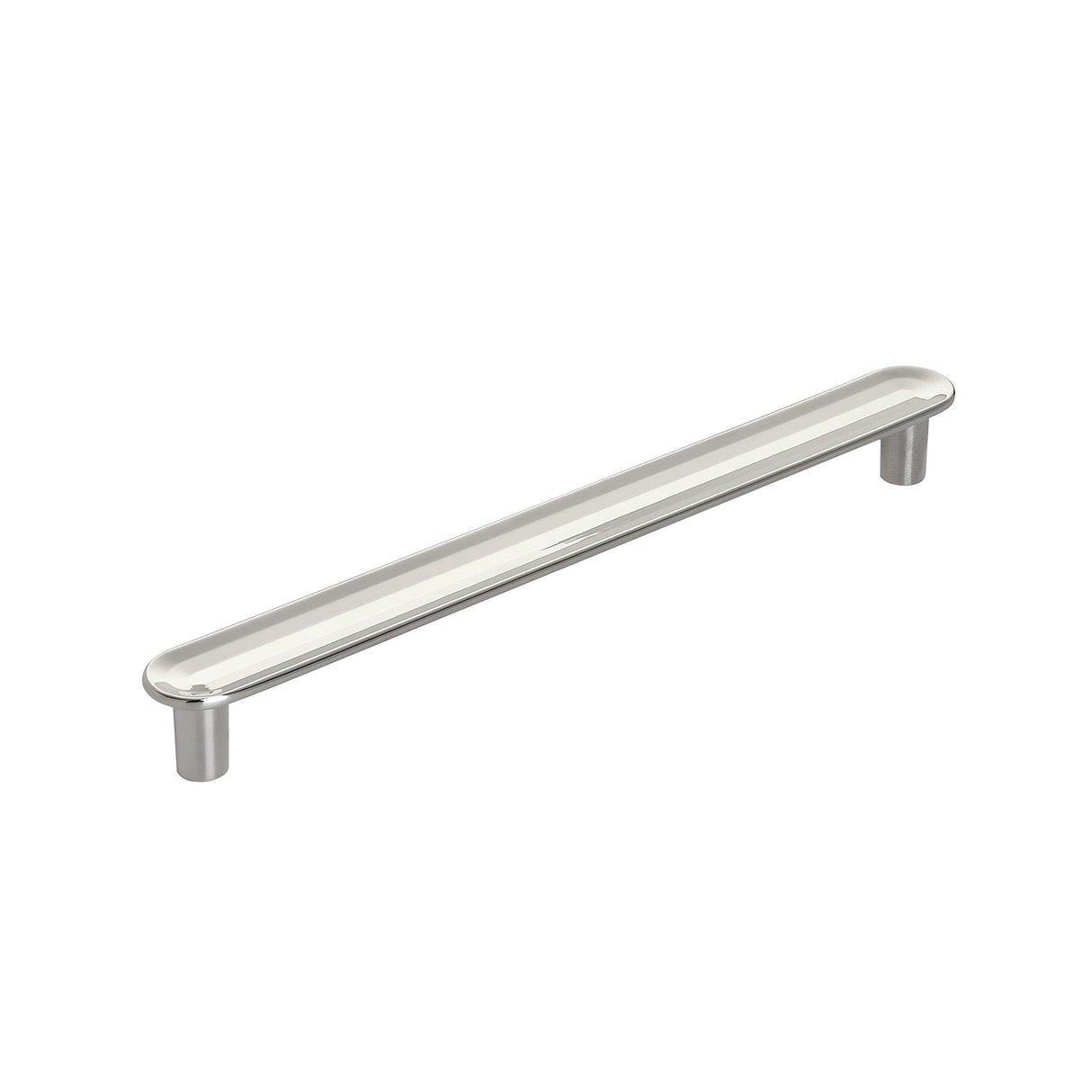 Amerock Cabinet Pull Polished Nickel 6-5/16 inch (160 mm) Center to Center Concentric 1 Pack Drawer Pull Drawer Handle Cabinet Hardware