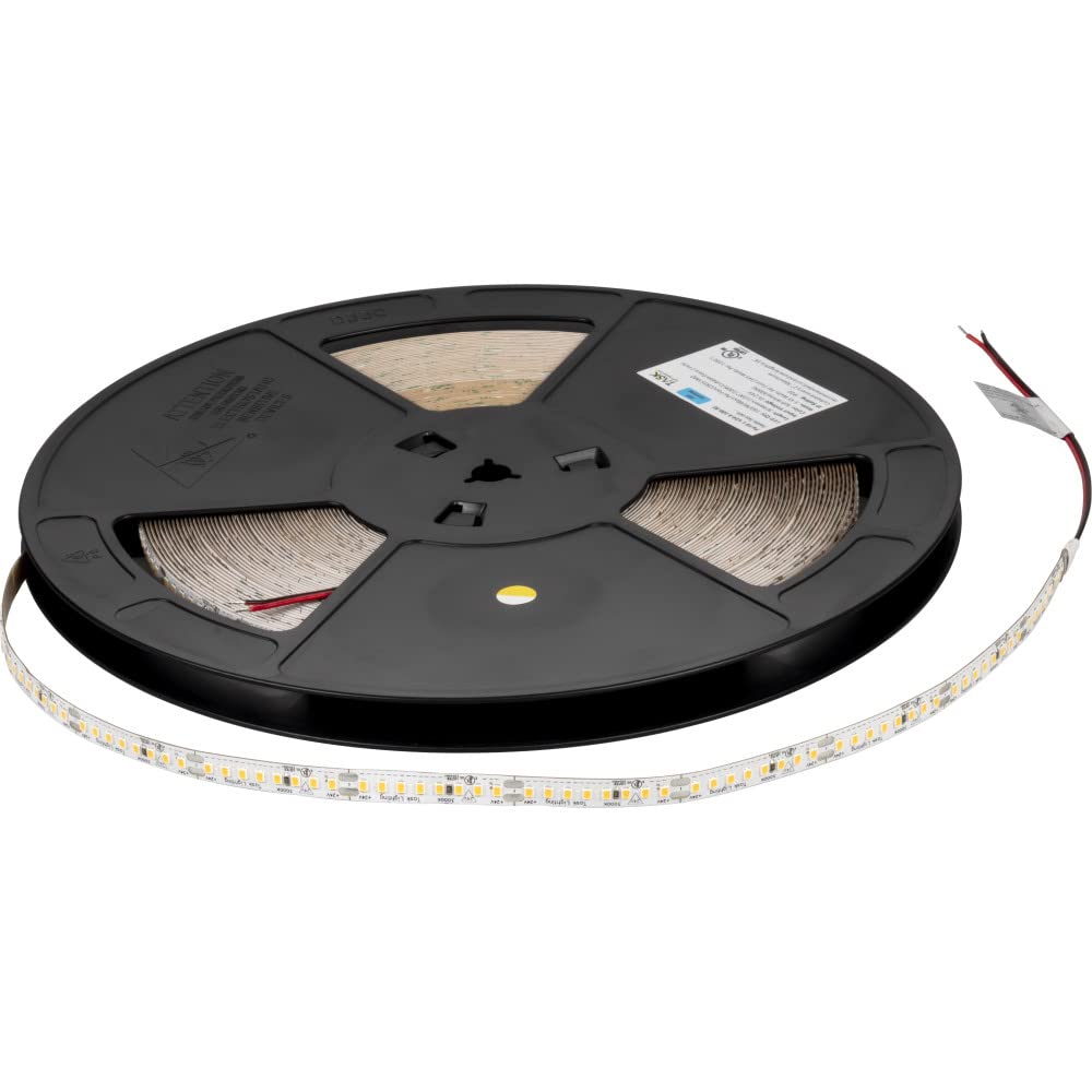 Task Lighting LS400D24V100-30 100 ft 400 Lumens/Ft Single-White 24V Tape Light, Soft White 3000K