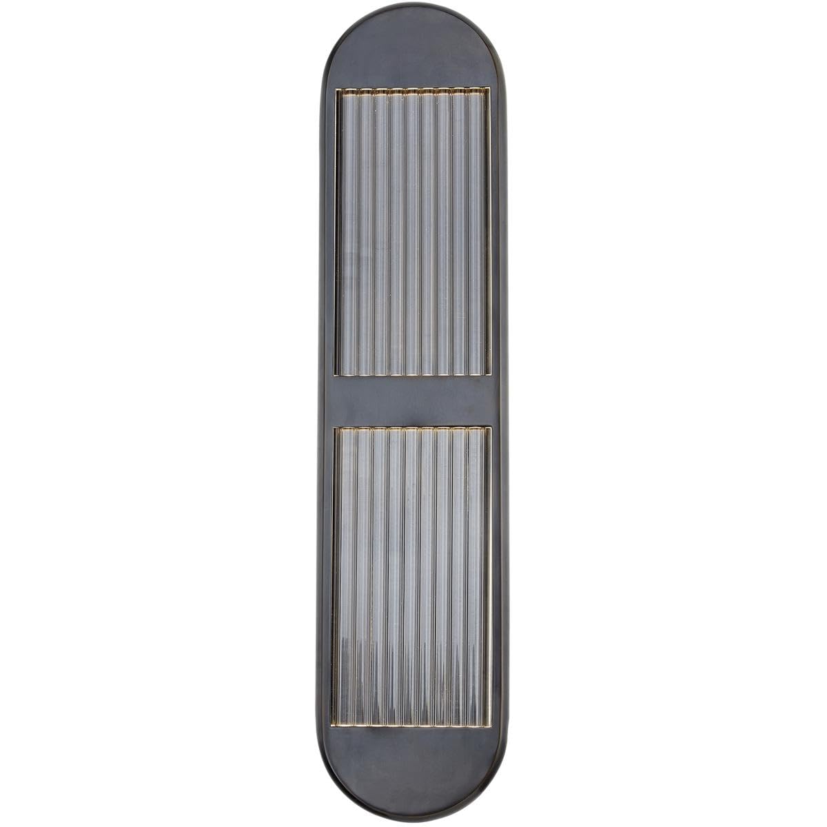 Alora WV330324UB PALAIS 24" WV URBAN BRONZE CLEAR RIBBED ACRYLIC 26W LED 90 3000K AC LED