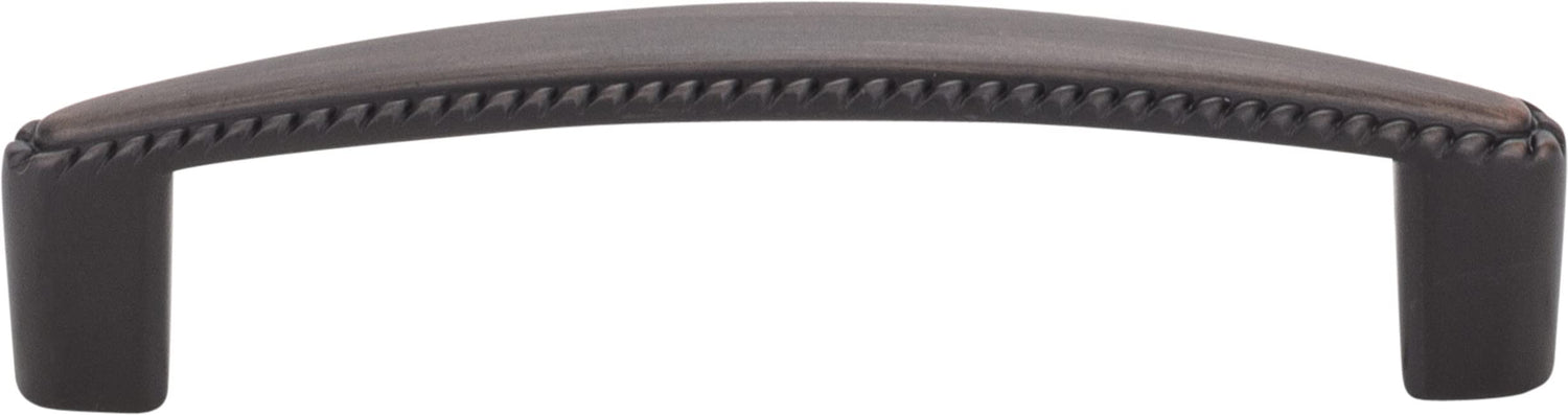 Elements Z115-96BNBDL 96 mm Center-to-Center Brushed Pewter Rope Detailed Lindos Cabinet Pull