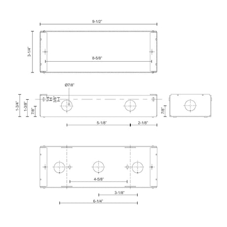 Kuzco ER7110-MBOX METAL BACK BOX FOR ER7110